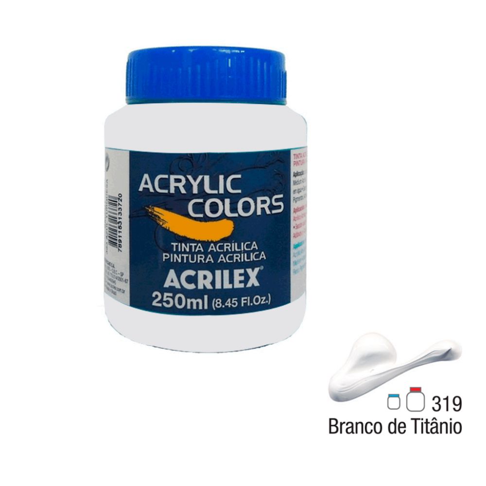 Tinta Acrílica Acrylic Colors 250ml (Acrilex)