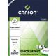 Bloco Layout 90g/m2 50 Folhas  (Canson) 1