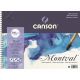 Bloco Montval Aquarela Textura Fina 300g/m2 24x32cm 12 Folhas (Canson) 1