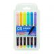 Caneta Brush Pen Tons Pastel Estojo com 6 Cores (CIS) 1